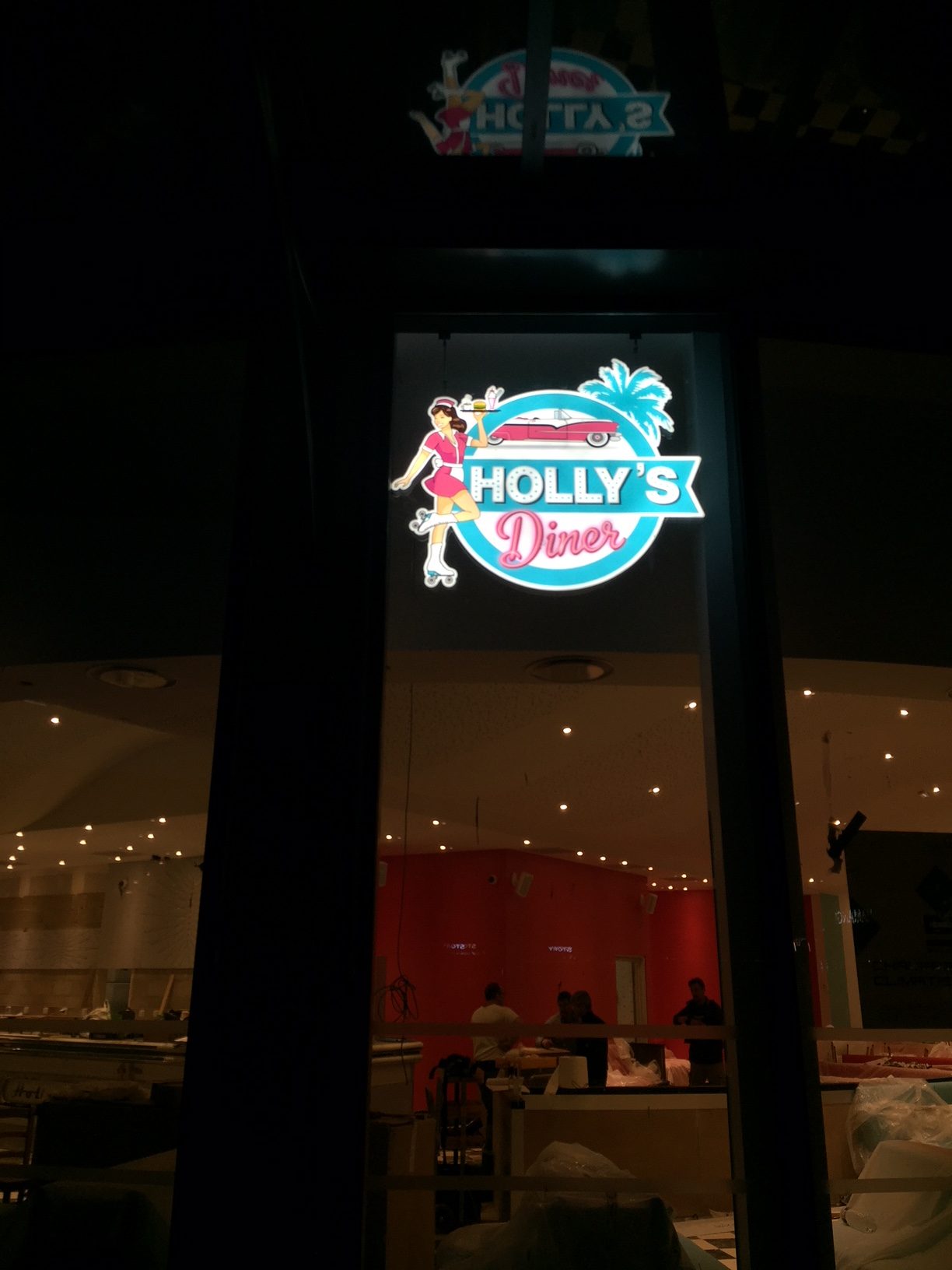 Caisson lumineux impression numérique HOLLY&rsquo;S Saran