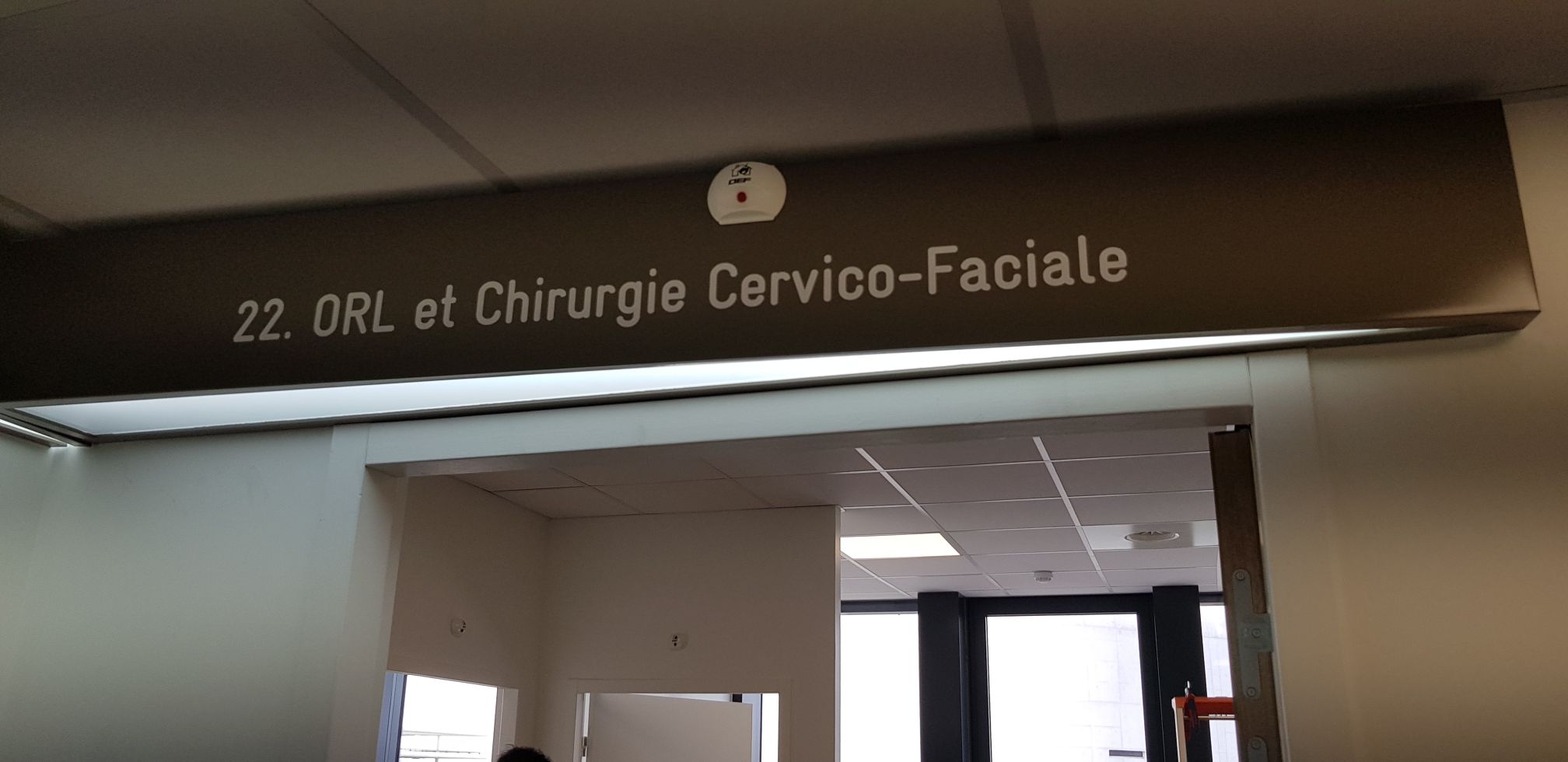 Bandeau signalétique CLINIQUE DU TONDU Bordeaux (33)