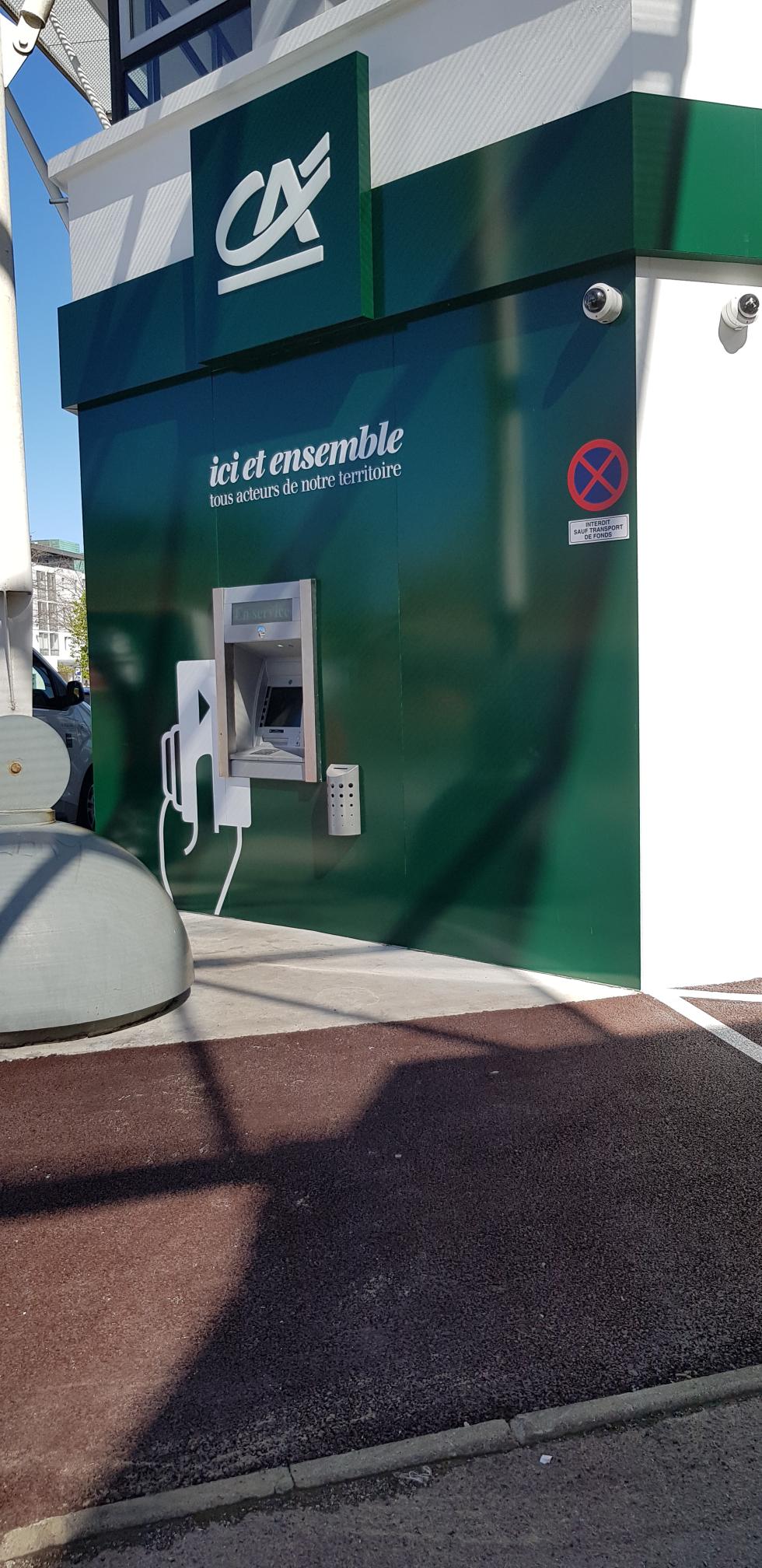 Habillage DAB CREDIT AGRICOLE Anglet (64)