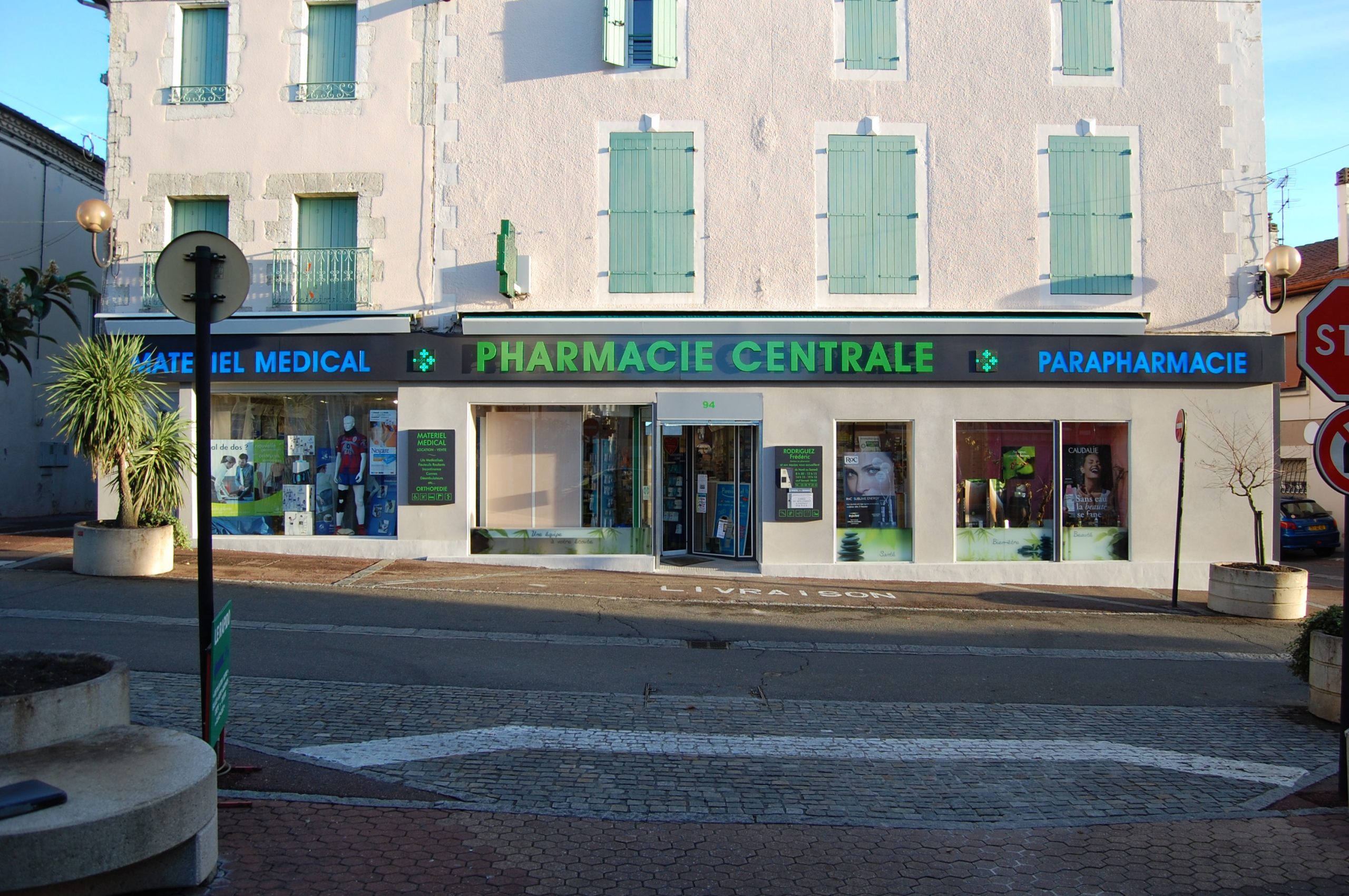 Bandeau Lumineux Pharmacie Centrale Hagetmau