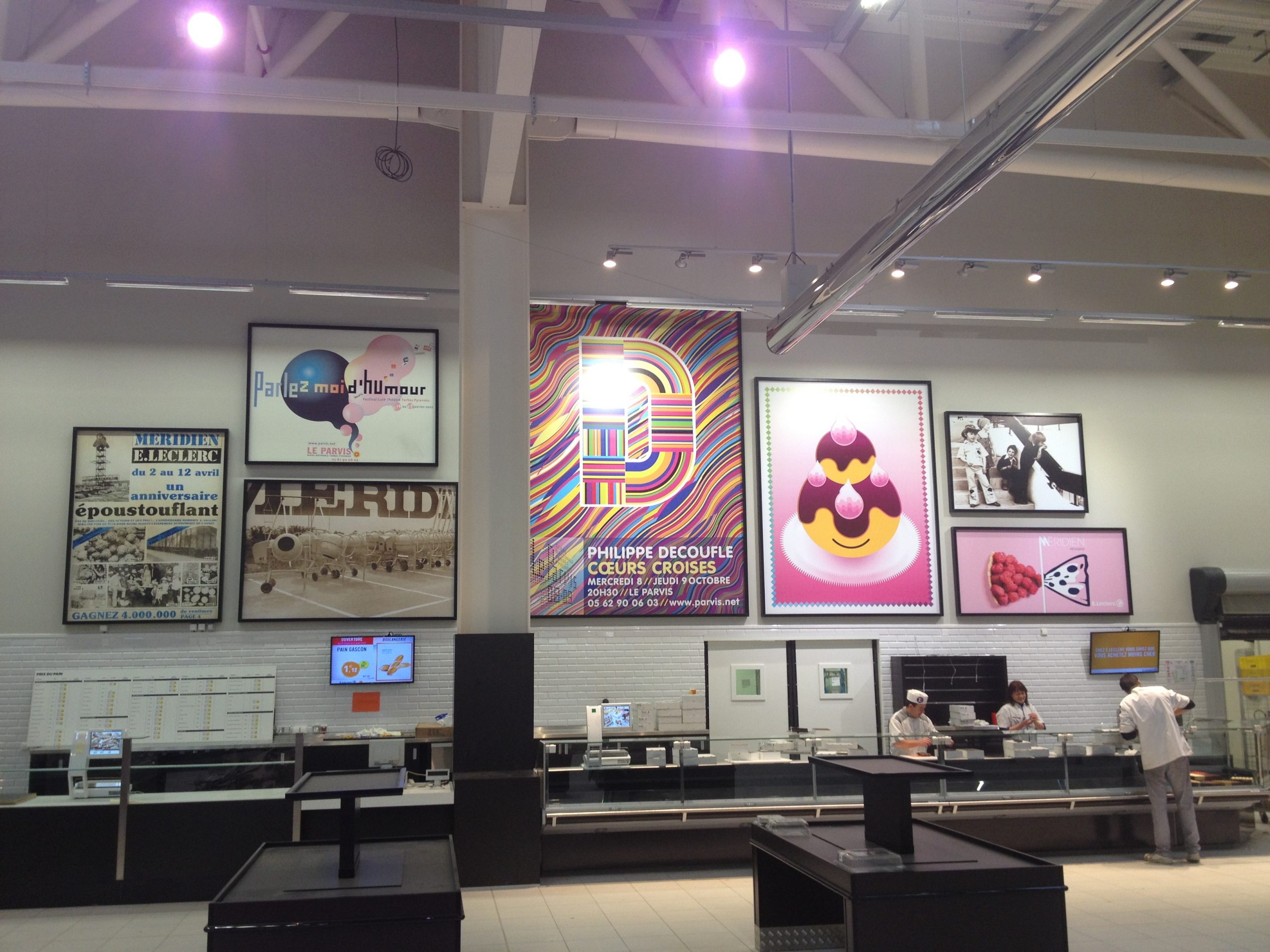 Cadres toile tendue LECLERC Ibos (65) 2